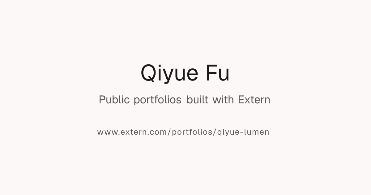 Qiyue Fu | Boston University junior exploring early-career paths ...